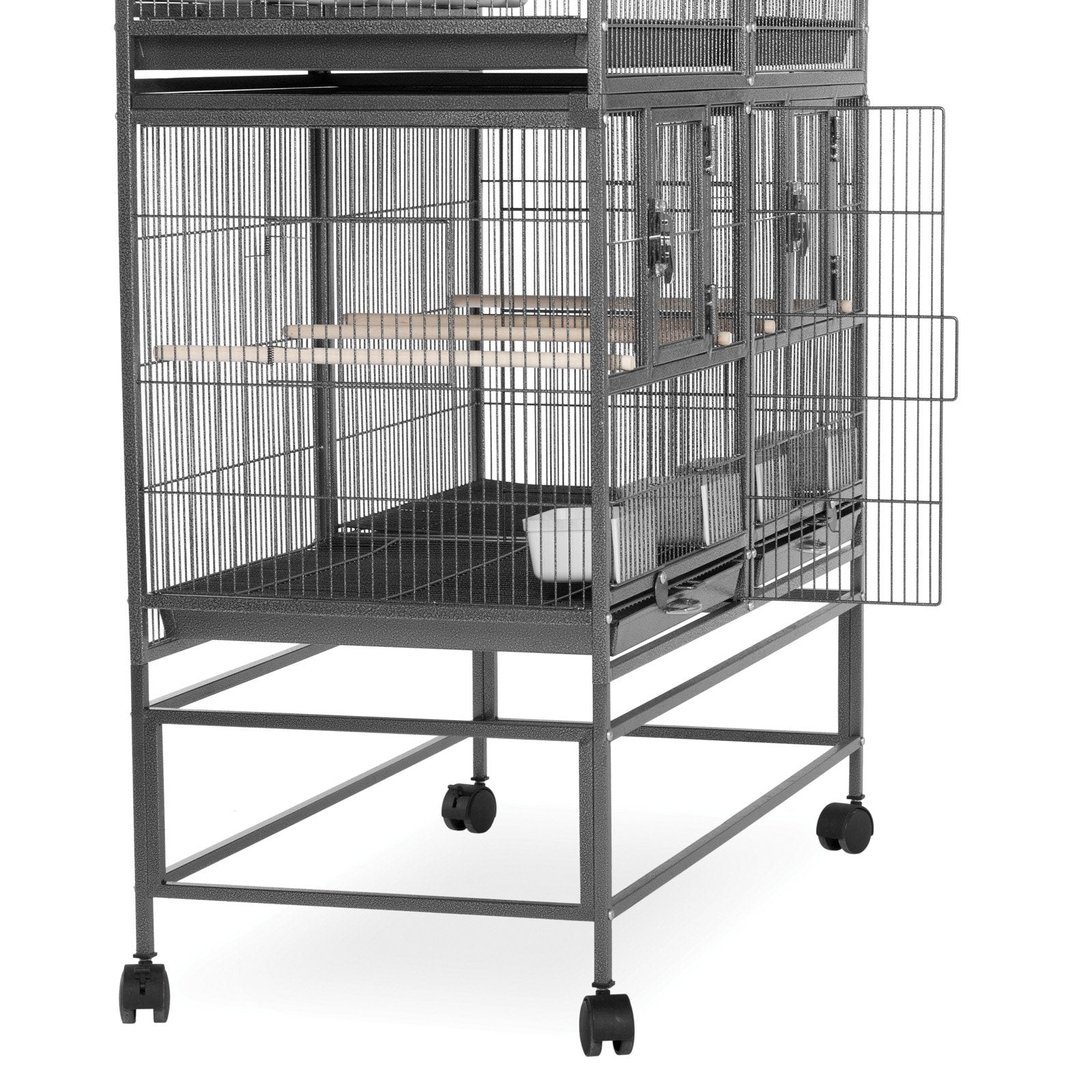 Prevue Pet Hampton Delubye Divided Breeder Bird Cage F075