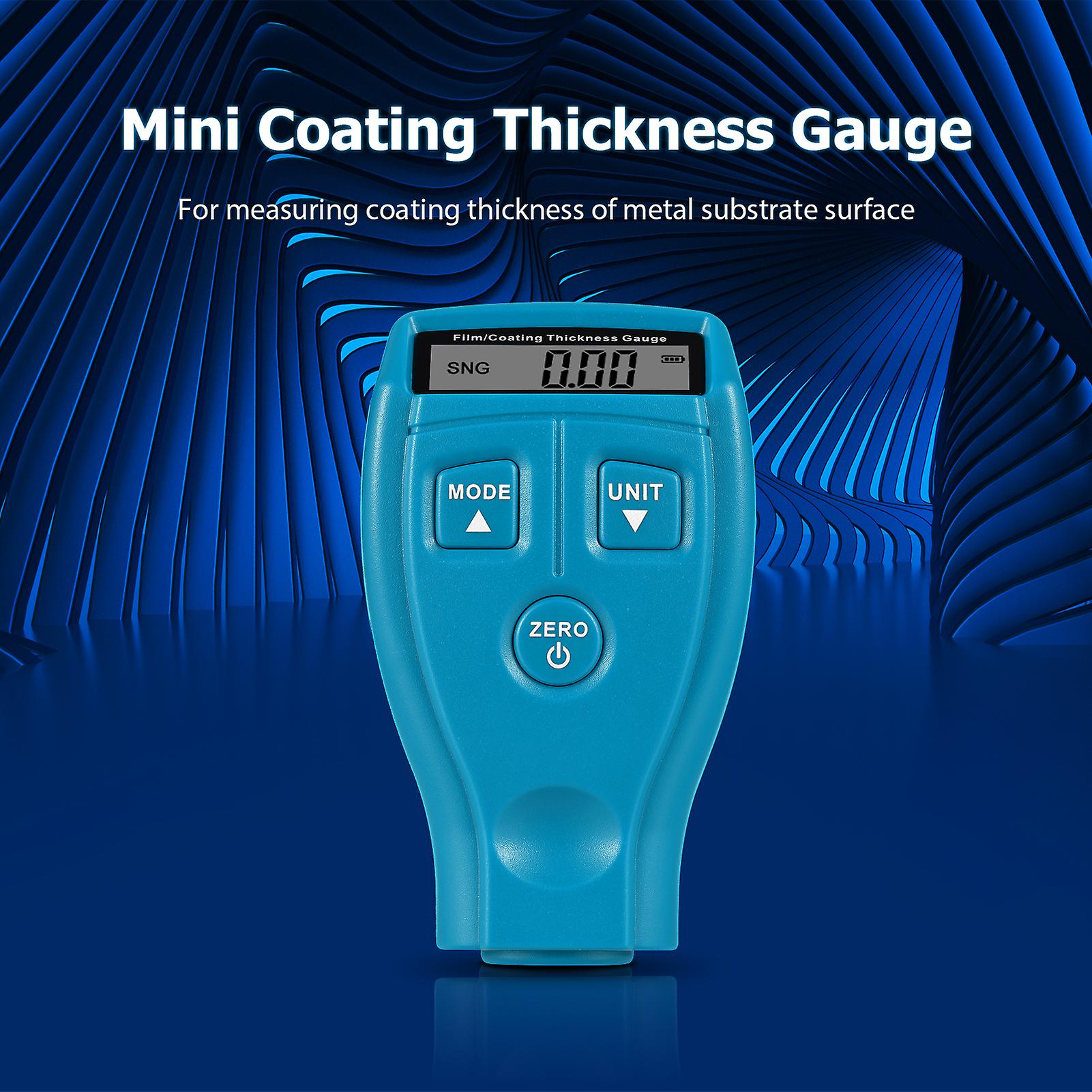 Coating Thickness Gauge Lcd Digital Paint Thickness Probe Tester Car Paint Depth Test Meter Paint Tester Measure Coating Film For Car No.296934