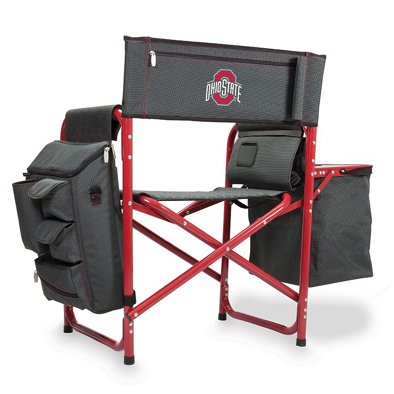 Picnic Time Ohio State Buckeyes Fusion Backpack Chair with Cooler