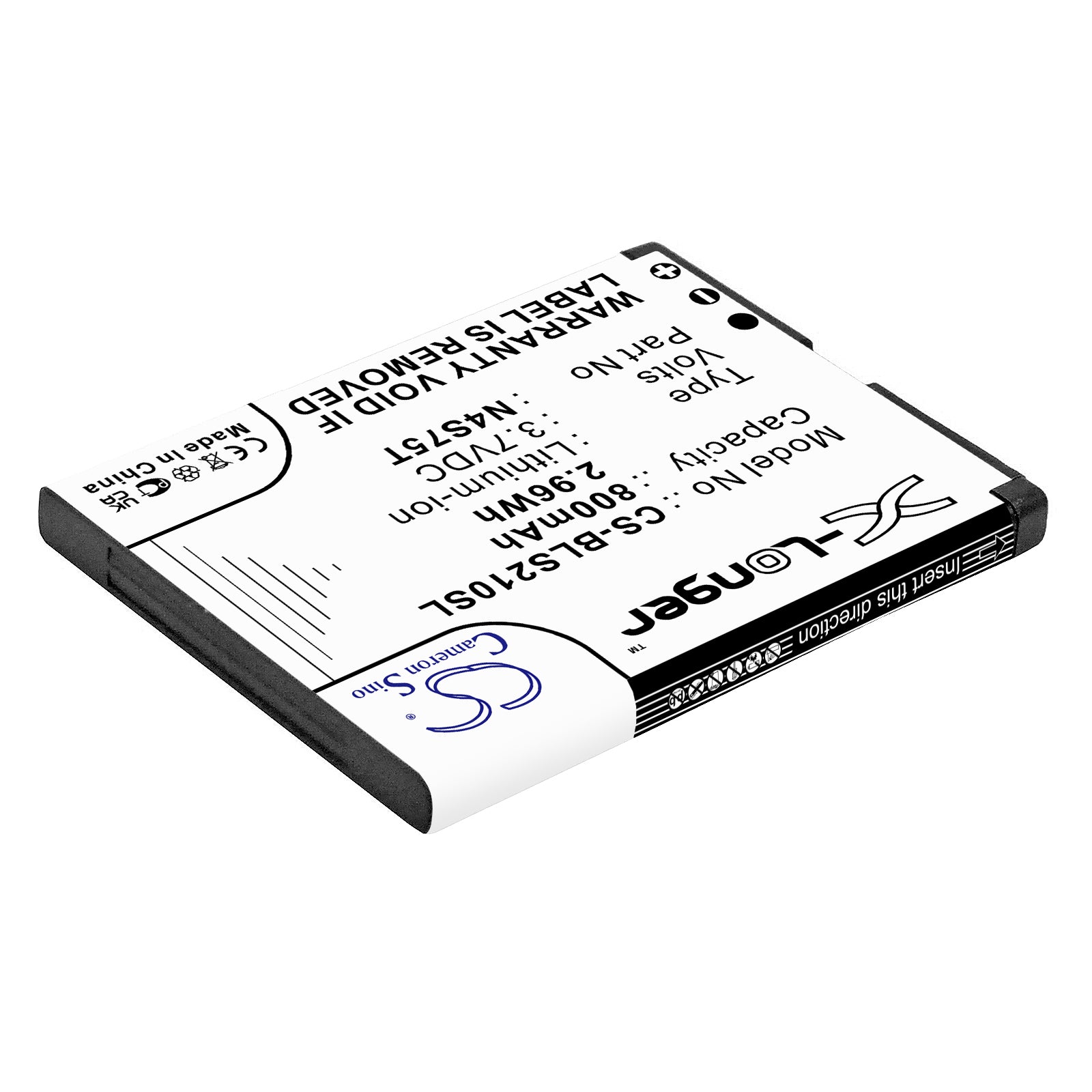 BLU Deejay II Deejay Touch Lindy Q150 Q190 Q190T Q Replacement Battery BatteryClerkcom Mobile Phone