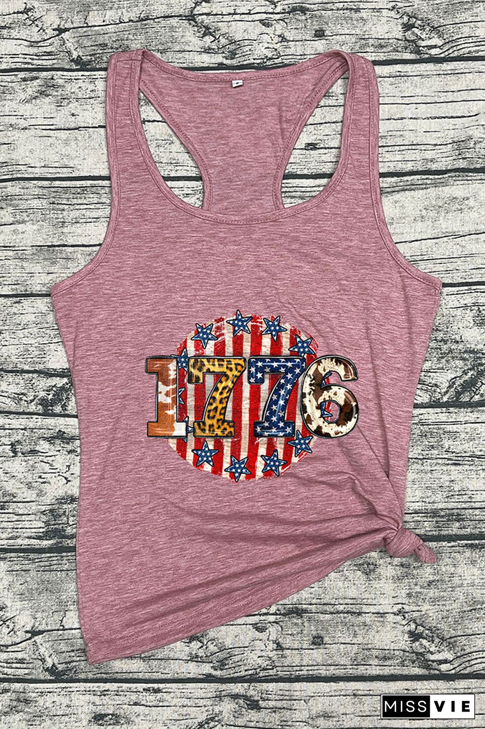 1776 Independence Day Date Year Tank Top