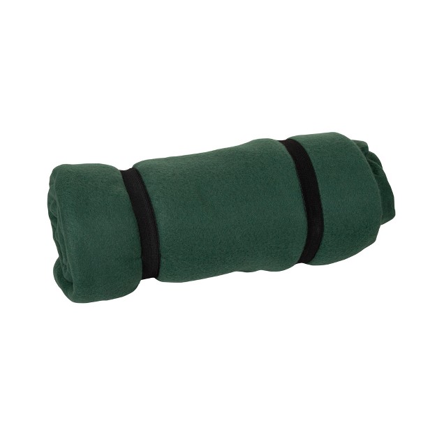 Stansport Rectangular Fleece Sleeping Bag Green