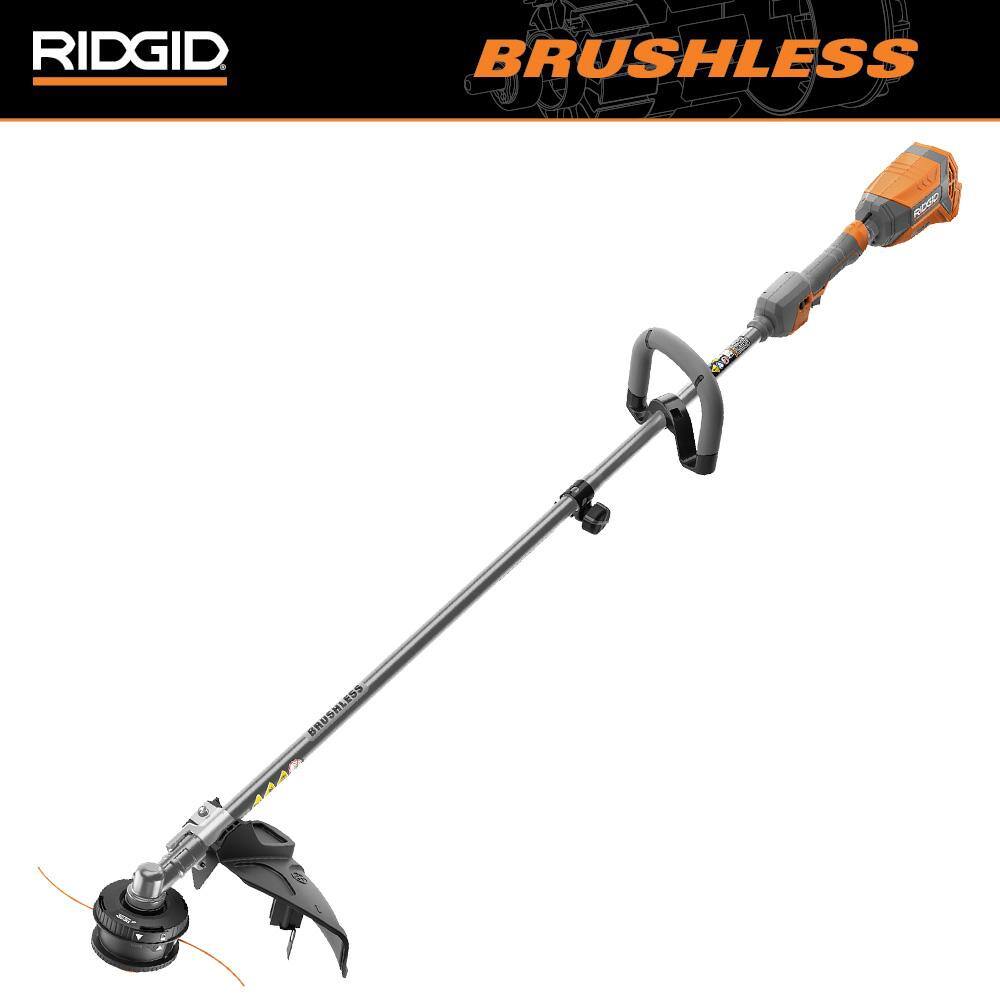 RIDGID 18V Brushless 14 in. Cordless Battery String Trimmer (Tool Only) R01201B