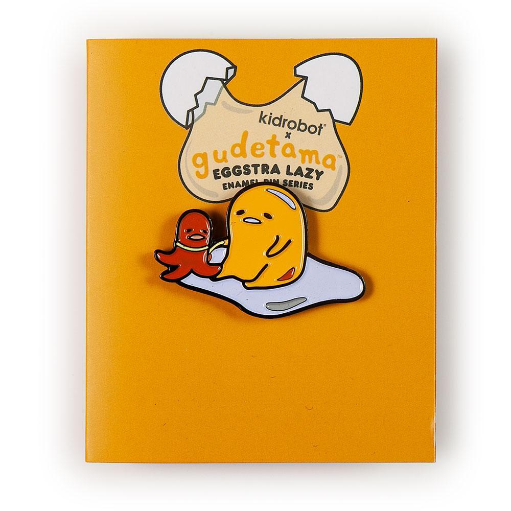 Gudetama Eggstra Lazy Enamel Pin Series by Kidrobot x Sanrio