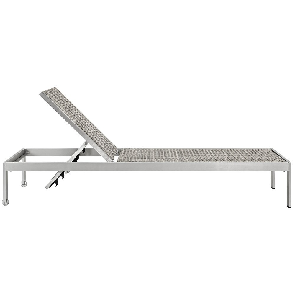 Shore Aluminum Outdoor Chaise Set of 2