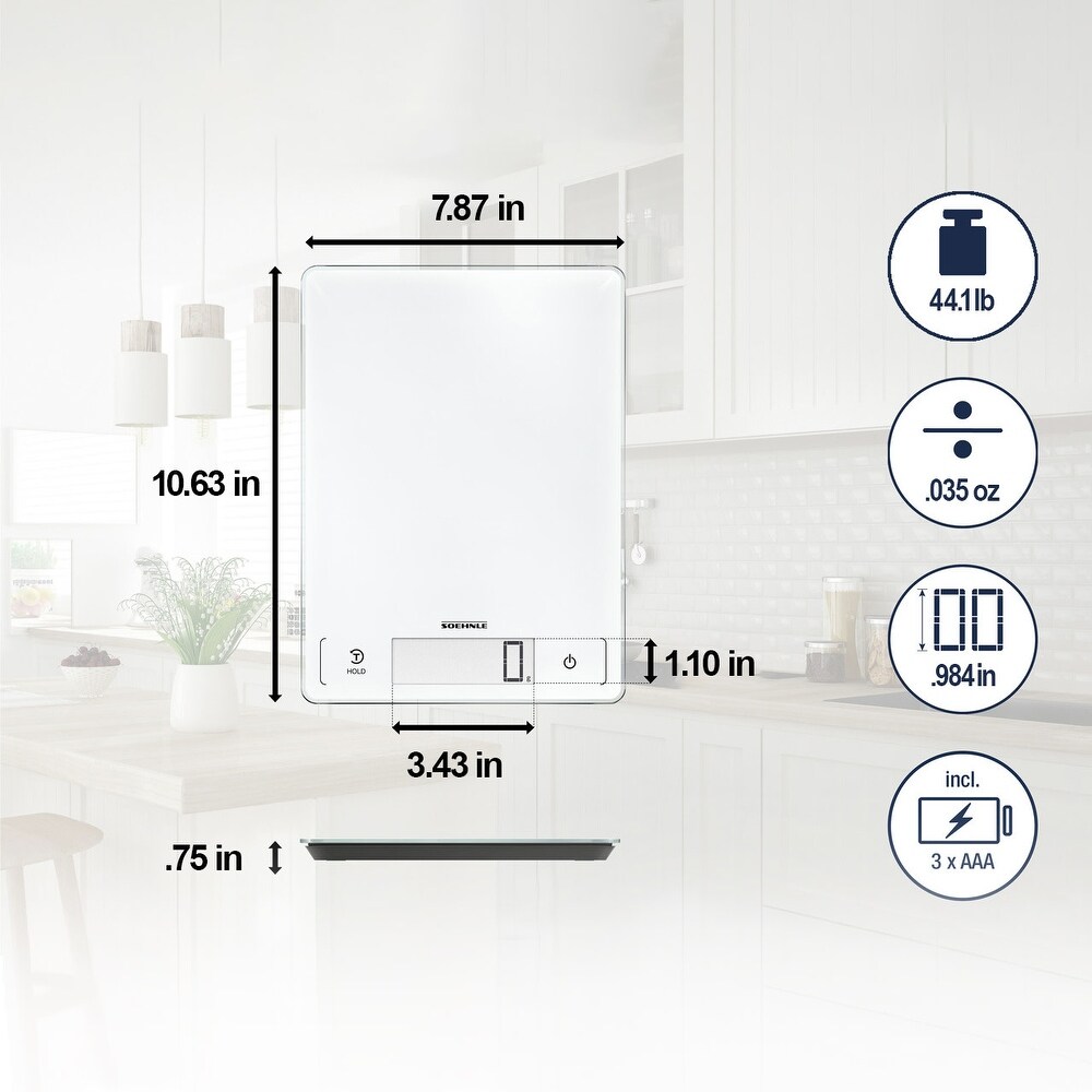 Soehnle Page Profi 300 New Generation Digital Food Scale   10.4\