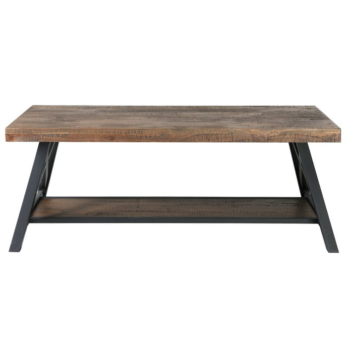 Inspire 301332RK Langport Coffee Table in Rustic Oak