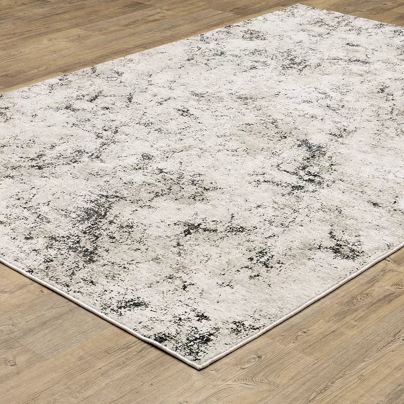 StyleHaven Nelson Distressed Abstract Area Rug