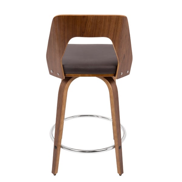 Carson Carrington Culnady Mid-century Modern Counter Stool (Set of 2)