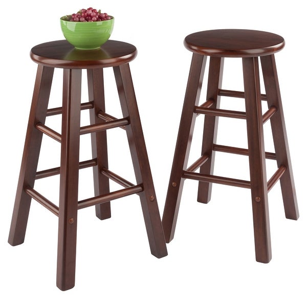 Element 2-Pc Counter Stool Set - 13.39 x 13.39 x 23.86 inches