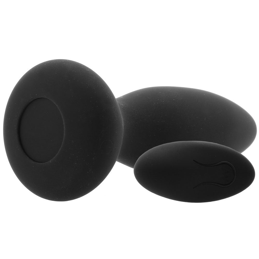 A-Play Experienced Thrust Remote Butt Plug in Black