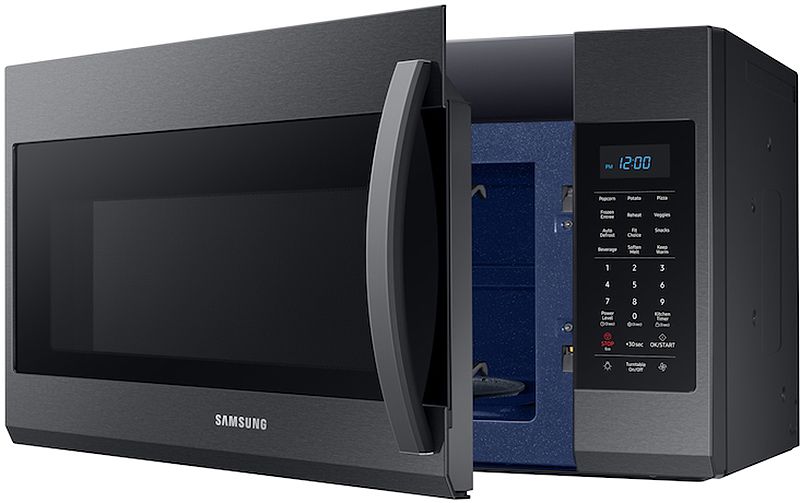  1.9 Cu. Ft. Fingerprint Resistant Black Stainless Steel Over-The-Range Microwave With Sensor Cooking