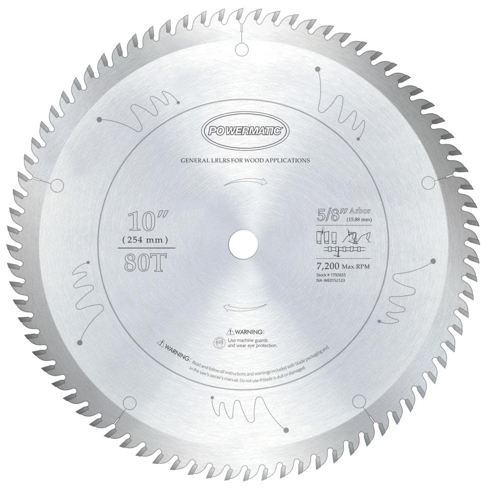 Powermatic 1080 General Circular Saw Blade 1792655 from Powermatic