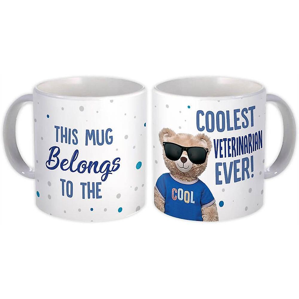 Gift Mug: Cool For VETERINARIAN Teddy