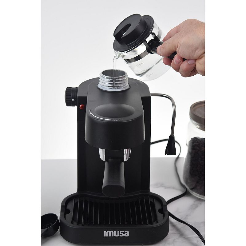 IMUSA 4-Cup Espresso and Cappuccino Maker