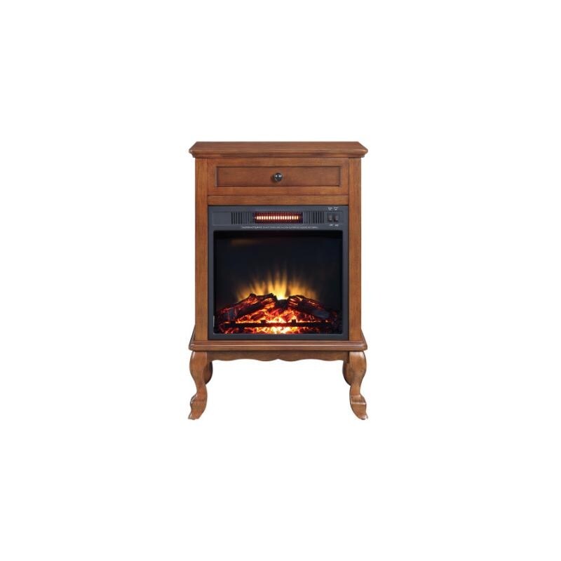 Walnut Eirene Fireplace