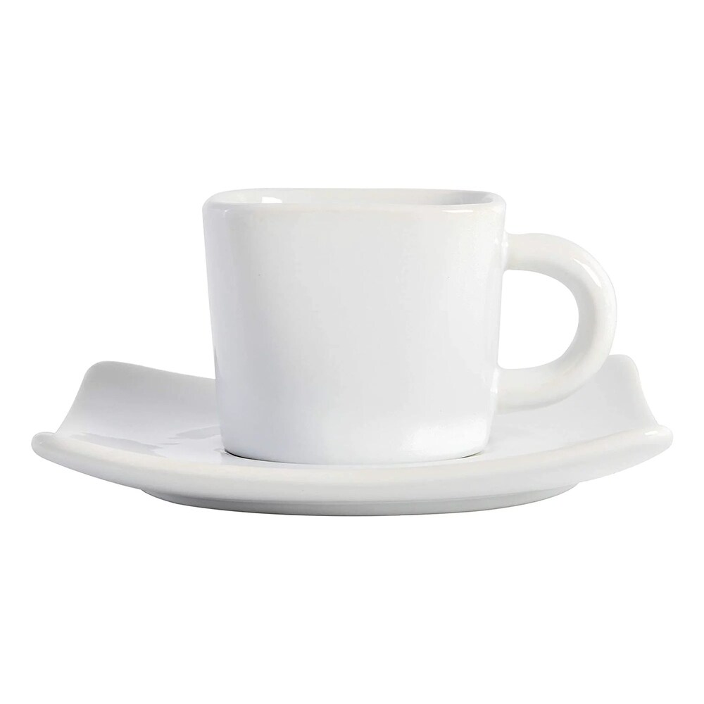 Gracious Dining 12 Piece 3.25 Oz. Espresso Cup and Saucer Set   3.25 Ounces