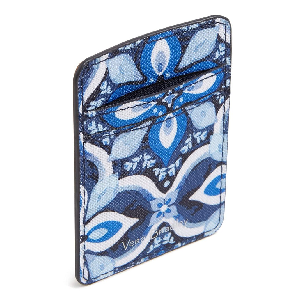 Vera Bradley  Adhesive Phone Wallet in Raindrop Medallion