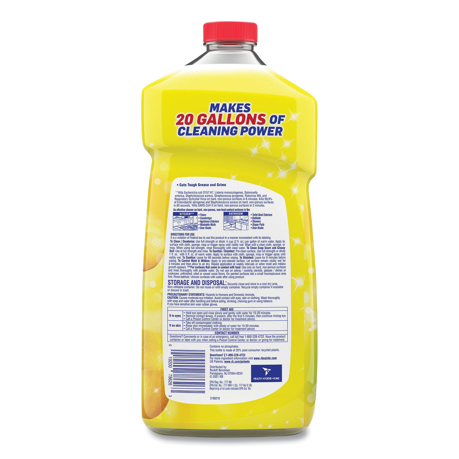 LyolCleanandFrehMulti-urfaceCleaner-40Oz.