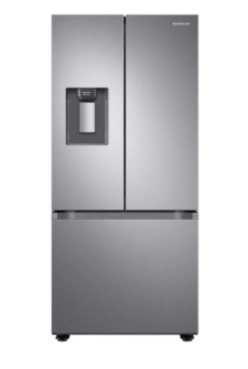 30quot wide 22 cu ft French Door Refrigerator  Stainless Steel