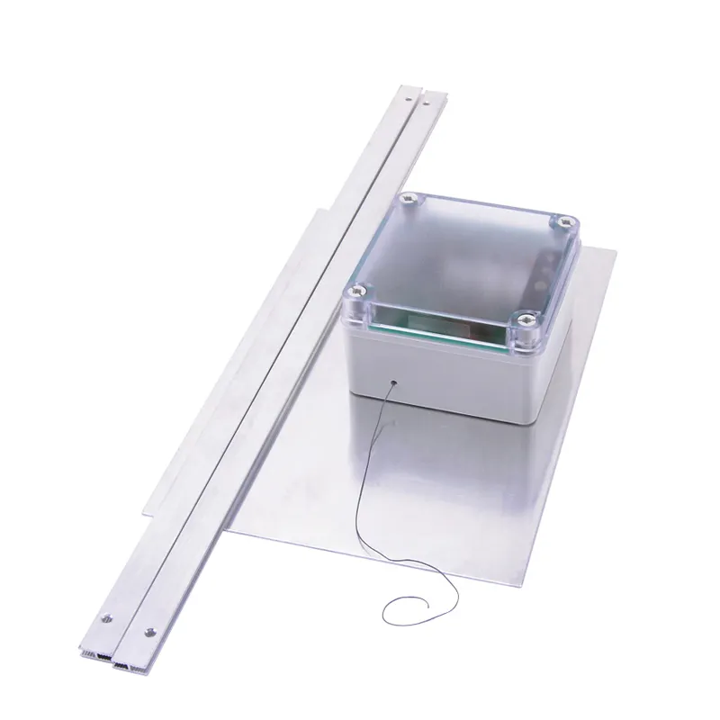 Customized waterproof automatic chicken coop door opener with aluminum door