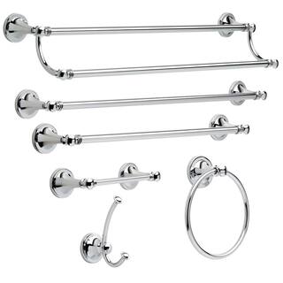 Delta Silverton 24 in. Towel Bar in Polished Chrome 132886