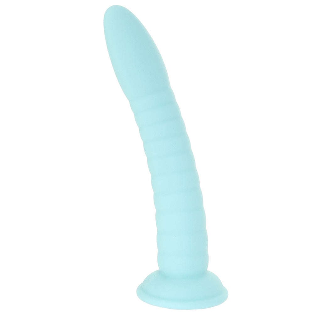 Dillio Platinum Wild Thing 7 Inch Dildo in Teal