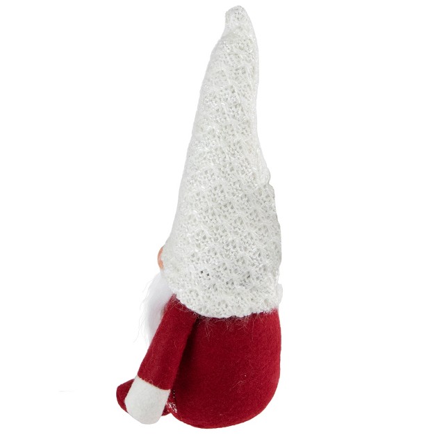 Red And White Plaid Boy Gnome Christmas Decoration