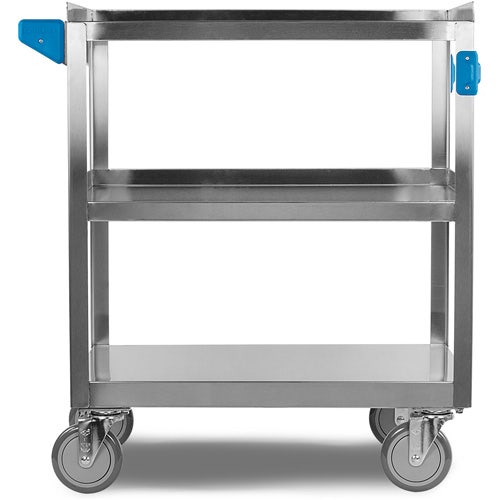 Carlisle UC3031827 3 Shelf Stainless Steel Utility Cart 300 lb Capacity 18