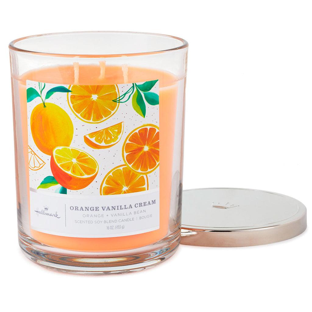 Hallmark  Orange Vanilla Cream 3-Wick Jar Candle, 16 oz.