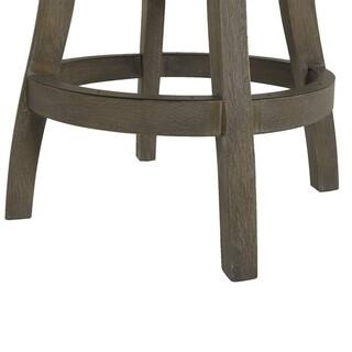 Jennifer Taylor Williams 26 in. Swivel Counter Height Bar Stool Heathered Grey 81041-MLH