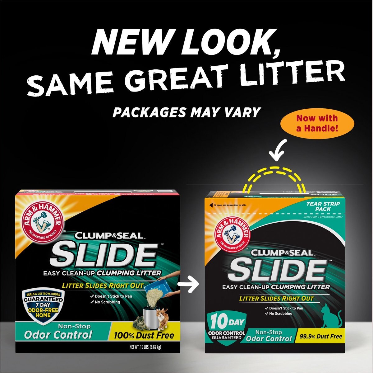 Arm and Hammer Litter Slide Scented Clumping Clay Cat Litter