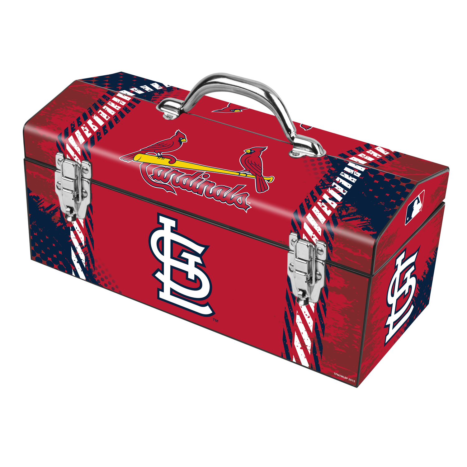 Windco 16.25 in. St. Louis Cardinals Art Deco Tool Box Multicolored