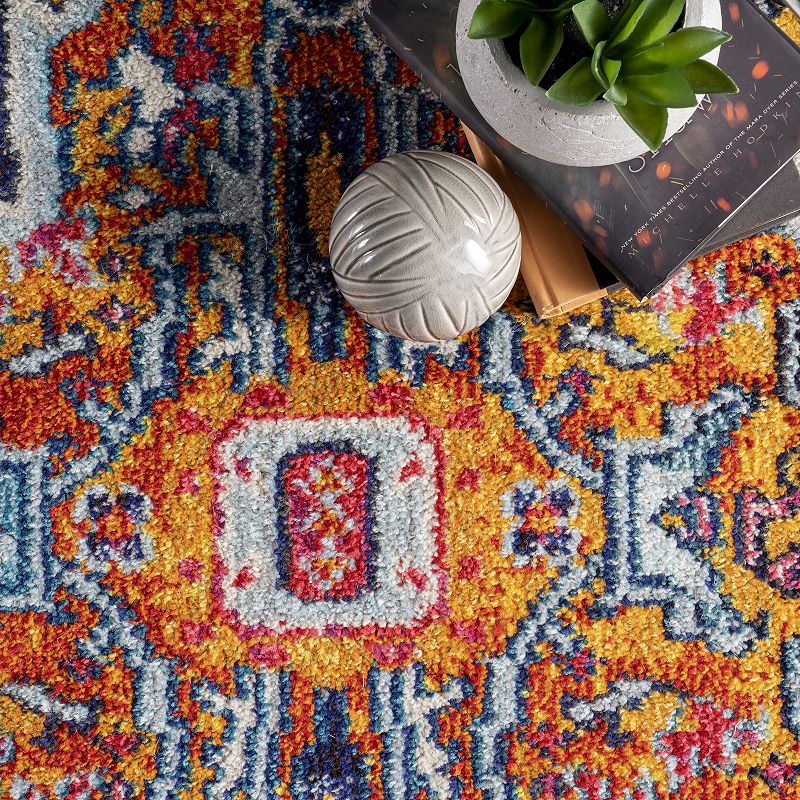 nuLoom Reyna Medallion Area Rug