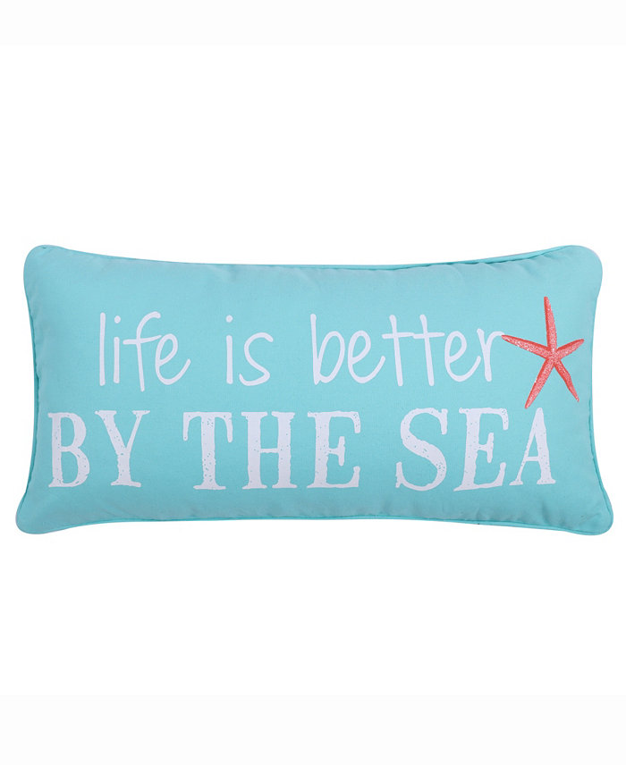 Levtex Life Is Better By The  Sea Decorative Pillow， 12