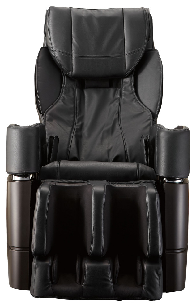 JP970 (Black)   Made in Japan 4D Massage Chair w/ Touchscreen   Modern   Massage Chairs   by Johnson Wellness  Houzz