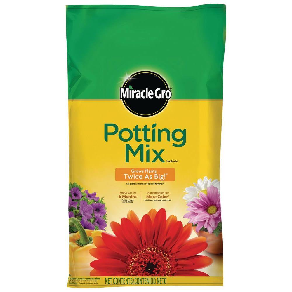 Miracle-Gro 25 qt. Potting Soil Mix 72781431