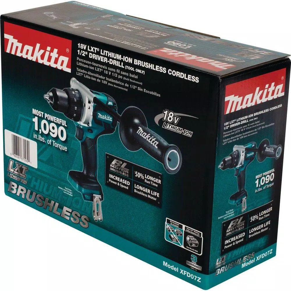 Makita 18-Volt LXT Lithium-Ion Brushless 1/2 in. Cordless Driver/Drill (Tool-Only) and#8211; XDC Depot