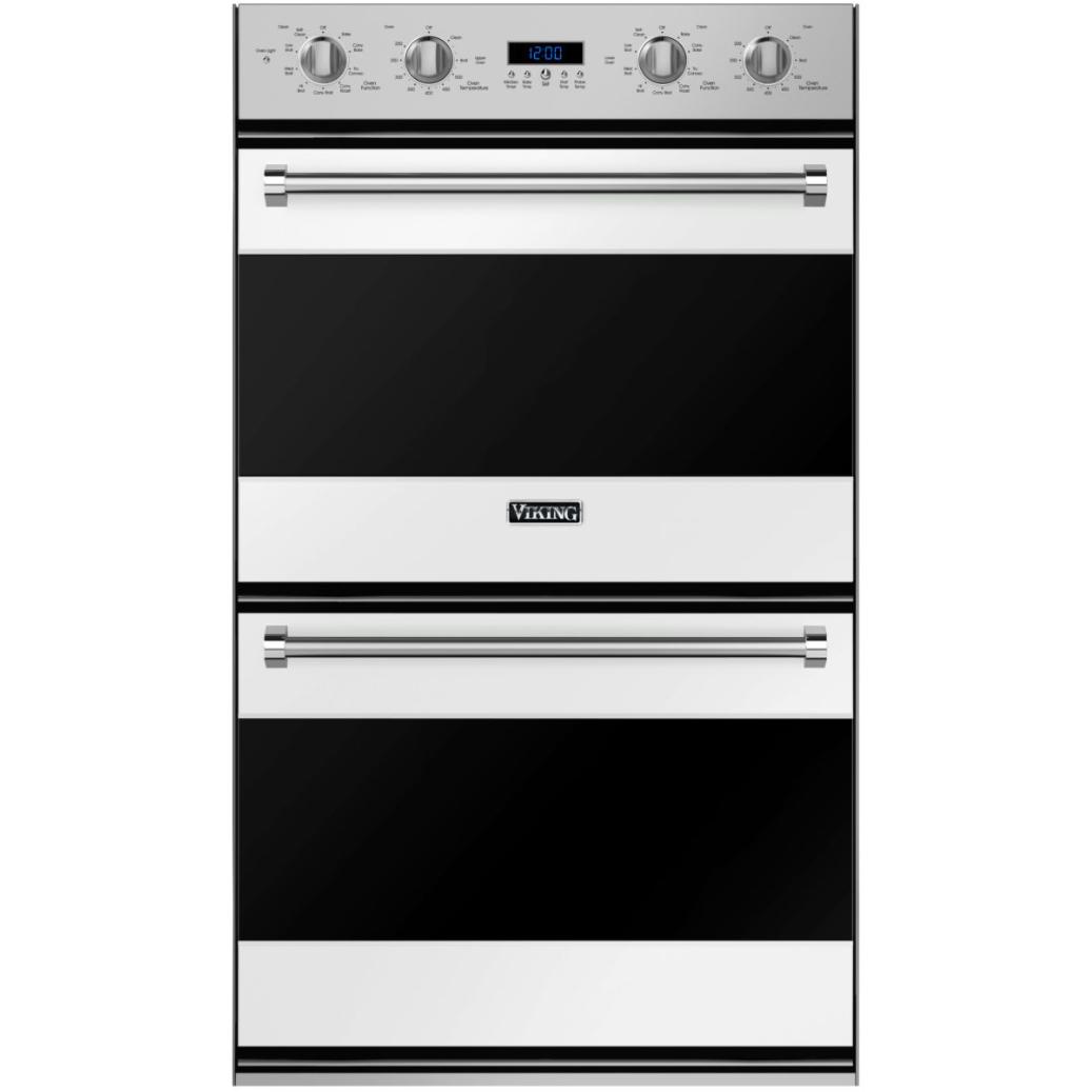 Viking 30-inch, 8.6 cu.ft. Built-in Double Wall Oven with TruConvec Convection Cooking RVDOE330FW