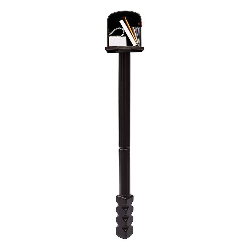 Architectural Mailboxes Harrison Bronze Medium Plastic All-in-One Mailbox and Post Combo HCPL10VAM