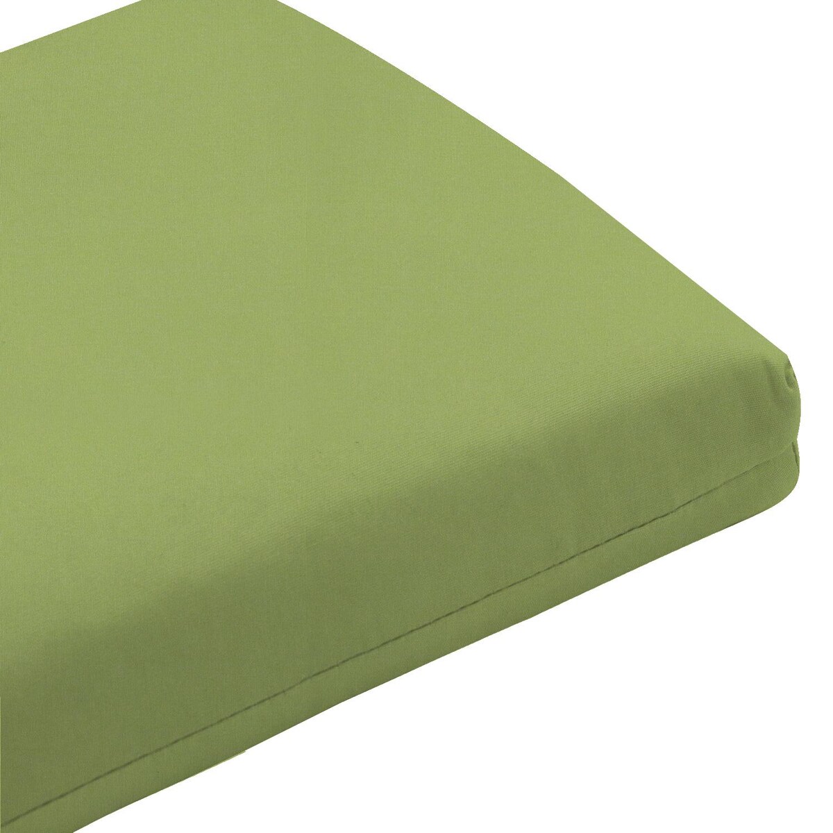 Sunbrella Canvas Ginkgo Large Outdoor Replacement Bench Cushion W/ Knife Edge By Signature