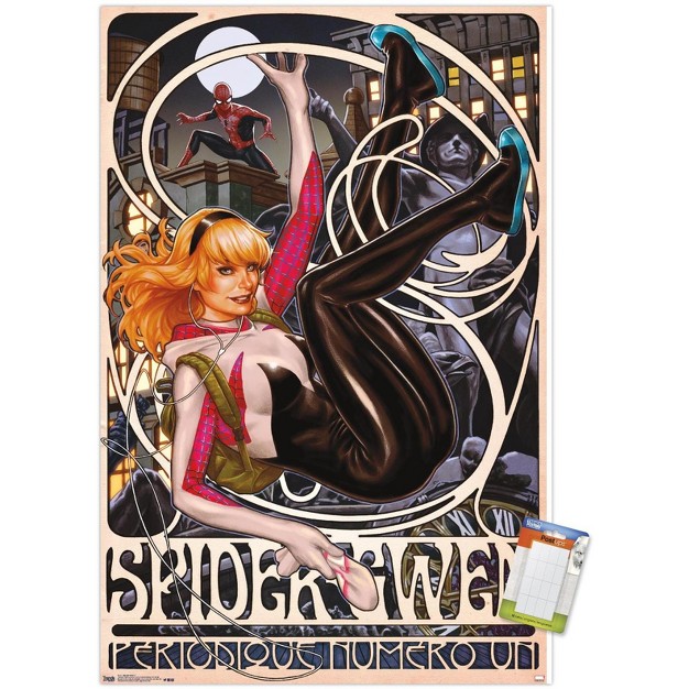 Trends International Marvel Comics Spider gwen Cover 1 Unframed Wall Poster Prints