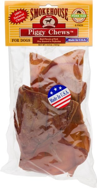 Smokehouse USA Piggy Chews Dog Treats