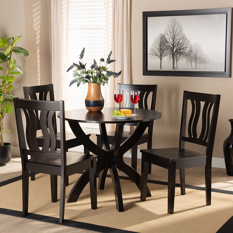 Baxton Studio Karla Dining 5-piece Set