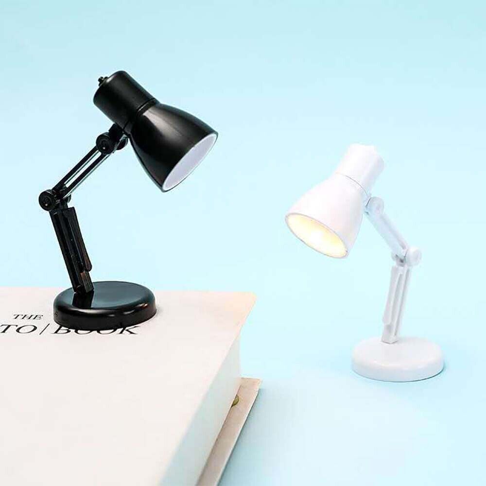 LED Desk table Lamp Light Furniture Dollhouse Miniature Toys Accessory 1/6 Scale