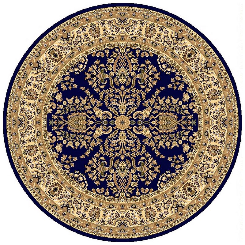 Rugs America New Vision Lilihan Framed Floral Rug