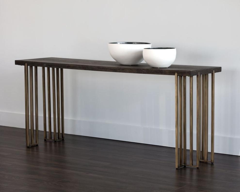 Sunpan MIXT Alto Console Table   Transitional   Console Tables   by Unlimited Furniture Group  Houzz