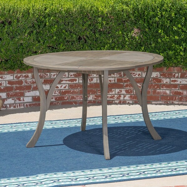 Versatile and Functional Outdoor Wood Dining Table