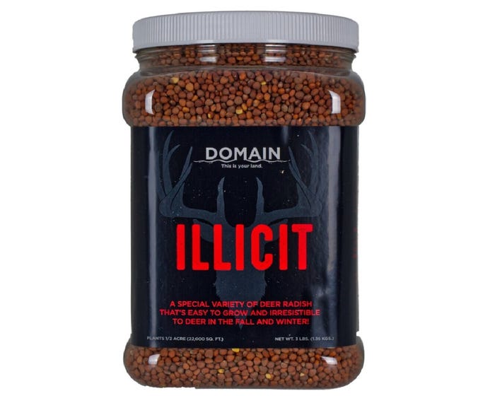 Domain Illicit Food Plot Mix， 3 lbs. - ILLFP0