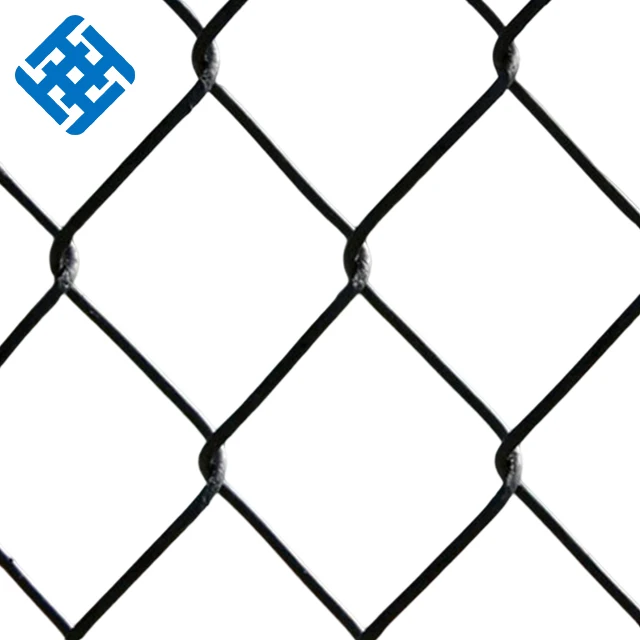 factory price supply Anping Galvanized PVC Wire 6ft 8ft Used Chain Link Fence For Sale